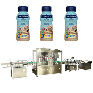 Máquina Llenadora de Yogur Automática YB Factory para Botellas de PE de 200ml y 500ml, con Control por Servomotor y Tolva Superior - Product Image 1