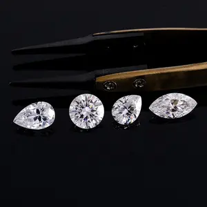Moissanite Gemstone 1carat Marquise cut White Color Loose Moissanite Diamond Fancy Shape Chinese Factory Price