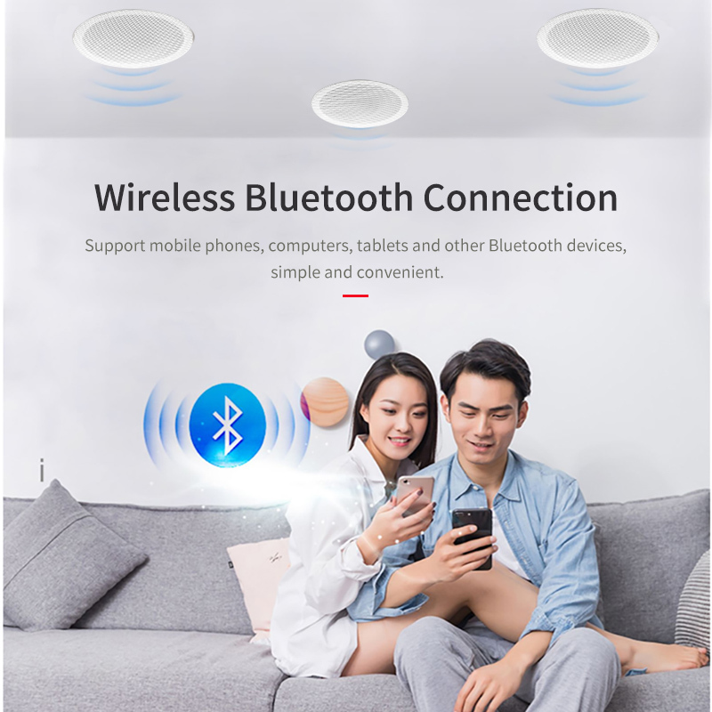 Home Music System Bluetooths-Compatiable Surround Stereo Sound HIFI Good Quality Wireless Ceiling Speaker · image 5