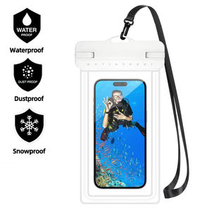 Étui de téléphone et pochette étanches IPX8 en PVC+ABS grande taille, sac étanche jusqu'à 7,2 pouces pour le camping et la natation - Product Image 5