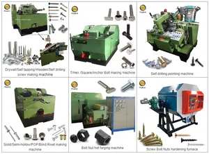 Multi Station Cold Heading Machine Cold Header Screw Bolt Making Machine