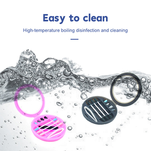 Petit distributeur portable de <span class=keywords><strong>coton</strong></span>-<span class=keywords><strong>tige</strong></span> de <span class=keywords><strong>voyage</strong></span> avec couvercle Conteneurs de stockage en silicone pour petits articles Boîte de <span class=keywords><strong>coton</strong></span>-<span class=keywords><strong>tige</strong></span> - Product Image 6