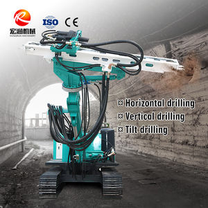 Hiệu quả Bánh xe loại đường hầm Khai Quật Giàn Khoan cho đường cao tốc Roof Bolt cài đặt - Product Image 1