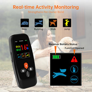 नया आगमन रिमोट 3280फीट रिचार्जेबल वाटरप्रूफ ई कॉलर 3 प्रशिक्षण मोड कुत्ते प्रशिक्षण सदमे बार्क कॉलर - Product Image 2