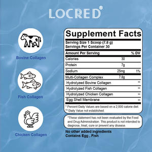 Poudre de complexe multi-collagène Synkonda 234g pour hommes et femmes, 5 types de protéines de collagène hydrolysées, beauté de la peau, bœuf nourri à l'herbe - Product Image 3