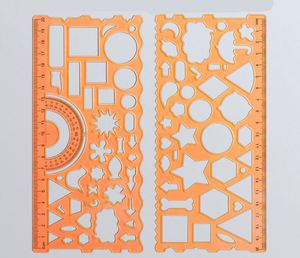 Regla de Plástico Multifuncional para Estudiantes, Reglas Creativas de Papelería para la Escuela - Product Image 6