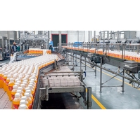 Ligne de production de machines de remplissage de boissons gazeuses 3-en-1 2000BPH / Machine de fabrication d'eau gazeuse pour usine de boissons