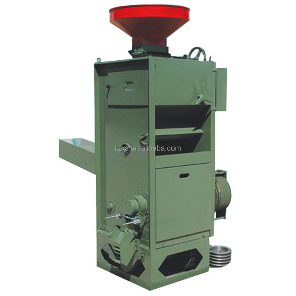 N series low price mini home use rice mill machine equipped with Jet-air blower