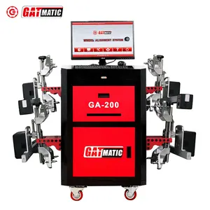 Low Price Sell Mobile Wheel Aligner With Wheel Clamp Car Wheel Alignment Machine CCD