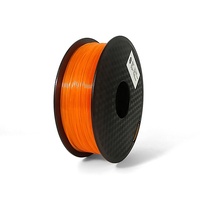 Filament PLA fluorescent HELLO3D 1,75 mm |   Jaune néon vif, orange, rouge, 1 kg |   Précision +/-0,02 mm, matériau 3D brillant et lumineux