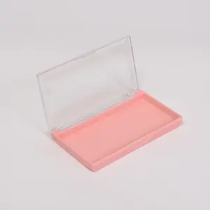 Preisgünstige transparente leere Nagelbox leere Wimpernverpackungsbox