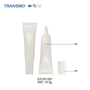 Wholesale 15ml Transparent Lip Gloss <b>Tubes</b> PE PP <b>Plastic</b> Squeeze Containers with Wand Applicator - Product Image 3