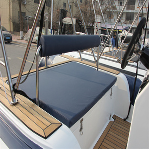 قارب مطاطي إيطالي <span class=keywords><strong>20</strong></span> قدمًا مضلع عالي السرعة من مادة الألياف الزجاجية الصلبة بدن PVC قابل للنفخ Patrol Hypalon للبيع - Product Image 6