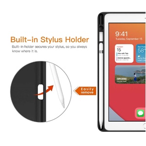 MOKO ISO BSCI Ultra Slim PU TPU Trifold Smart Cover portamatite per <span class=keywords><strong>iPad</strong></span> 7th 8th 10.2 pollici <span class=keywords><strong>2020</strong></span> 2019 - Product Image 6