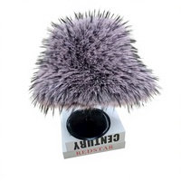 Nouveau Chapeau de Pêcheur en Fausse Fourrure de Renard Respirant, Tendance Transfrontalière, Couleur Argent-Bleu, Chapeau Tibétain Épais en Fausse Fourrure