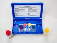 Kit de test de pH, chlore et bromure pour piscine, fourni par l'usine, avec réactifs liquides Rouge Phénol et OTO pour l'analyse de la qualité de l'eau