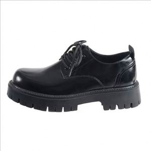 Zapatos de Vestir Negros de Lujo para Hombre, Talla Grande, Primavera 2025, con Cordones, Plataforma, Personalizados, con Bolsas - Product Image 3