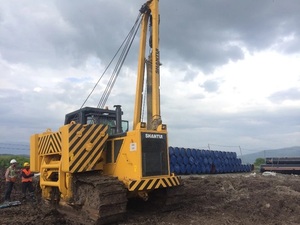 Mesin Pemasang Pipa Bawah Tanah Heavy Sideboom Pipelayer Classic Dozers SP70Y - Product Image 3