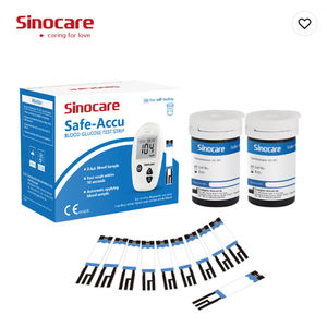 <span class=keywords><strong>Strisce</strong></span> Reattive per Test della Glicemia Accu Safe, Monouso, per Glucometro Accu Safe - Product Image 1