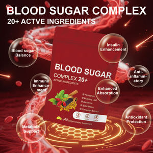 पुरुषों की महिलाओं के लिए नम रक्त शर्करा के नरम कैप्सूल, हर्बल पूरक ऊर्जा समर्थन रक्त शर्करा के लिए - Product Image 3