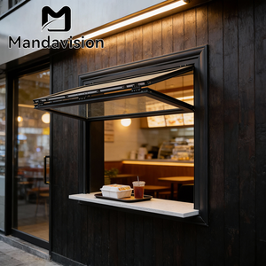 MAMDAVISION Finestra Scorrevole Verticale Moderna con Telaio in Alluminio, Personalizzabile e Vendita all'Ingrosso - Product Image 1