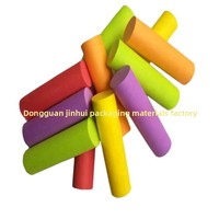 Tige en mousse EVA de qualité industrielle, longue, anti-collision, à absorption des chocs, de type pilier rond, tube rond creux, semi-circulaire, avec impression de logo