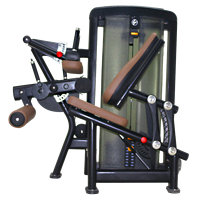 Machine d'extension de jambe en acier réglable pour la musculation CURL de jambe assise à broche pour l'exercice des bras de la poitrine arrière