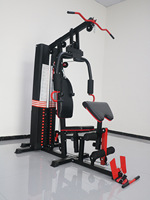 Équipement de musculation multifonctionnel en gros, station combinée tout-en-un pour la maison, rack de fitness multi-appareils