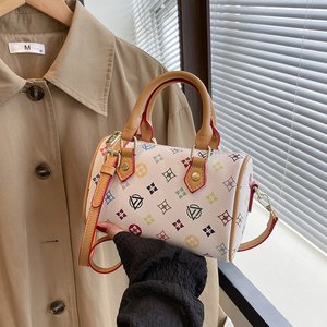 Bolso de Diseño de Lujo, Estilo Vintage, Bolso Boston, Estampado Clásico con Monograma, Mini Bolso de Mano con Asa Superior y Correa Cruzada, <span class=keywords><strong>Luis</strong></span> GG - Product Image 6
