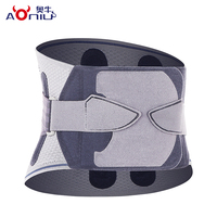 Ceinture de soutien lombaire en polyester et nylon pour soulager les douleurs du bas du dos, respirante, réglable et détachable