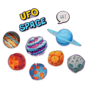 Uzay teması manyetik bulmacalar çocuk oyuncakları mıknatıslar bulmaca kitapları eğitici oyuncaklar çocuklar için manyetik eğitici oyuncak - Product Image 3