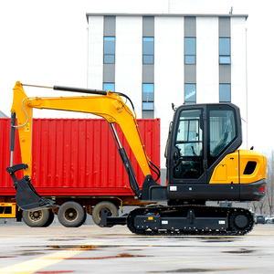 Mini-excavatrice à chenilles de 6 tonnes à haute efficacité, moteur homologué EPA CE, pour travaux de terrassement et de construction - Product Image 5