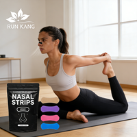 Bandes nasales RUNKANG personnalisées avec logo, anti-ronflement, hypoallergéniques, respirantes, dilatateurs nasaux, certifiées CE ISO, marque privée