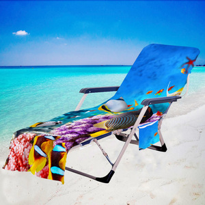 Nuova copertura per sedia a sdraio in microfibra asciugamano da spiaggia <span class=keywords><strong>teli</strong></span> da spiaggia 3D stampa digitale <span class=keywords><strong>teli</strong></span> <span class=keywords><strong>mare</strong></span> personalizzati - Product Image 2