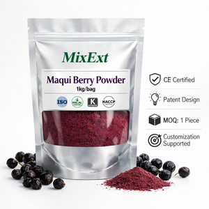 Polvo de <span class=keywords><strong>Maqui</strong></span> de Grado Alimenticio de Alta Calidad, Suministro de Fábrica, 98% de Pureza, MOQ 1kg - Product Image 2