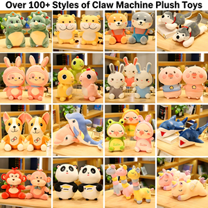 Peluche Kawaii Kirby a forma di hamburger da 8 pollici, molto venduto, premio per macchine a griffa, all'ingrosso - Product Image 3