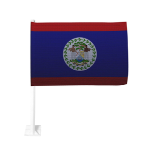 Conception en gros personnalisée Premium Polyester Virgin Island-US Car Flags Outdoor Car Flags - Product Image 5