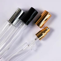 Flacon de parfum carré en gros, flacon de voyage 10 ml, échantillon de parfum en spray, flacon en verre