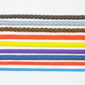 Custom Colored Shock Cord Polypropylene Braided Cords Craft Decorative for Bag Accessories Drawstring Packing Rope Shoe Laces - Product Image 1