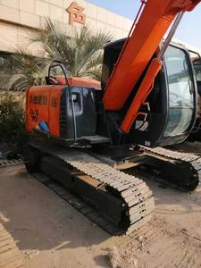 Excavadora de cadenas Hitachi ZX70 usada de alto rendimiento con piezas hidráulicas originales, excavadora pequeña Hitachi ZX70 para mantenimiento de carreteras - Product Image 4