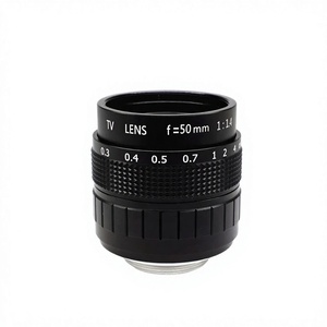 เลนส์อุตสาหกรรมขนาด 50 มม., 2/3 นิ้ว, แบบ C-mount, รูรับแสงแบบแมนนวล, กล้องอุตสาหกรรมสำหรับการมองเห็นด้วยเครื่องจักร, แบบไม่มีกระจกสะท้อน, เลนส์ FA M964 - Product Image 4