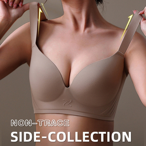 Soutien-gorge de yoga de sport anti-affaissement pour femme de grande taille sans trace, soutien-gorge de yoga <span class=keywords><strong>100D</strong></span> pour la poitrine, anti-gravité, avec rapport latéral élevé - Product Image 6