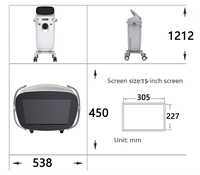 Boîtier de colonne personnalisé en plastique ABS moulé par injection pour dispositif médical esthétique OEM/ODM avec connexion de pièce à main