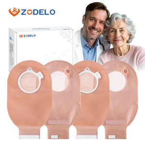 Zodelo Mellora Series Upgrade Model dua potong kolostomi tas dan basis sekali pakai medis sekali pakai - Product Image 1