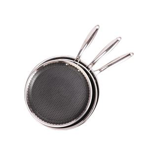 กระทะพิซซ่าแบบไม่ติดและทำความสะอาดง่ายขนาด26ซม. กระทะทอด<span class=keywords><strong>ไข่</strong></span>ทำจากสแตนเลสทนทานเคลือบน้ำสองด้านทำความสะอาดได้ง่าย - Product Image 5