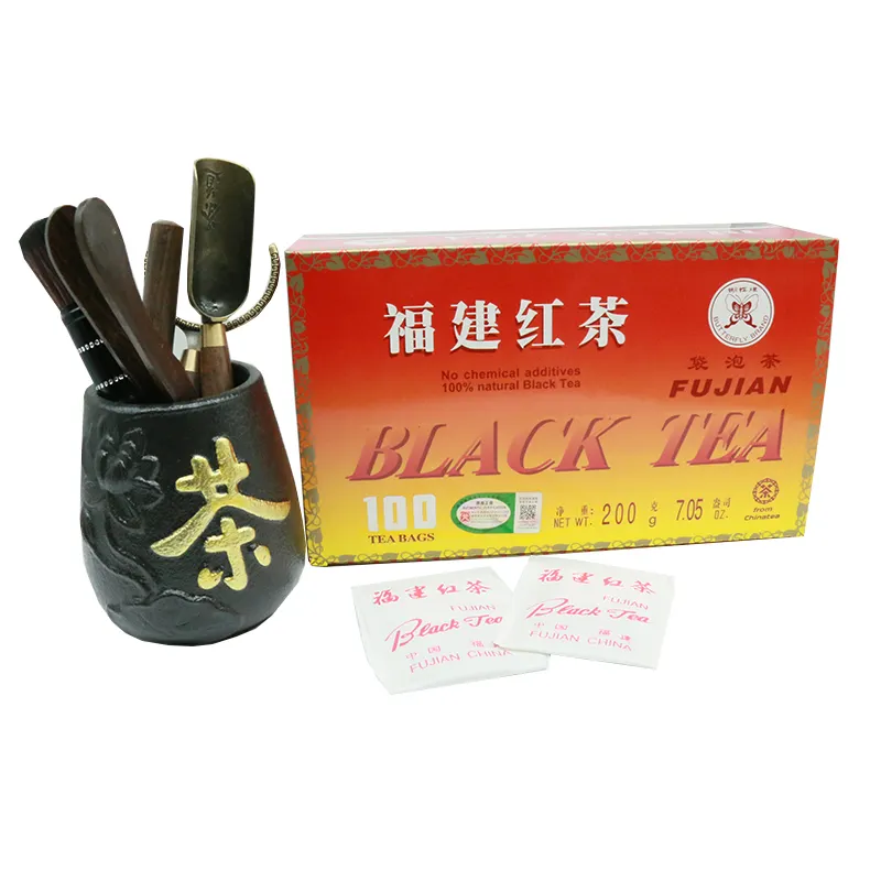 Fc09 bt801 giá nhà máy bán buôn thương lượng 40G CHA teabag Trung Quốc Phúc Kiến Trà đen