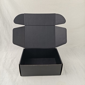 Scatole personalizzate in cartone ondulato bianco marrone nero per la spedizione di scatole di carta da 6*4*2 pollici - Product Image 2