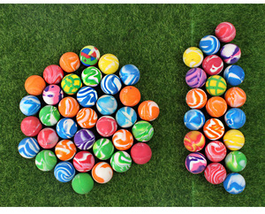 Wowei Đầy Màu Sắc Nhỏ Nhỏ Cao Su <span class=keywords><strong>Bouncy</strong></span> Bóng 88 Theo Dõi Cho Trẻ Em Của Đào Tạo Đồ Chơi Phụ Kiện - Product Image 5