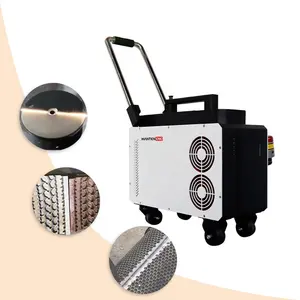 Machine de nettoyage laser à impulsions portative pour le nettoyage des coutures de soudure peinture et saleté prix de la machine de nettoyage laser