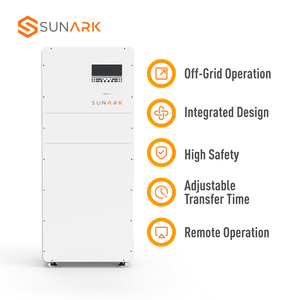 Sunark tất cả trong một <span class=keywords><strong>Off</strong></span> <span class=keywords><strong>Grid</strong></span> năng lượng mặt trời Pin biến tần 3KW 5KW 6KW 10KW DC AC pin lithium biến tần lai 110V 220V cho nhà - Product Image 4